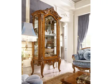 DAVID - Wooden display cabinet by Barnini Oseo - view 2